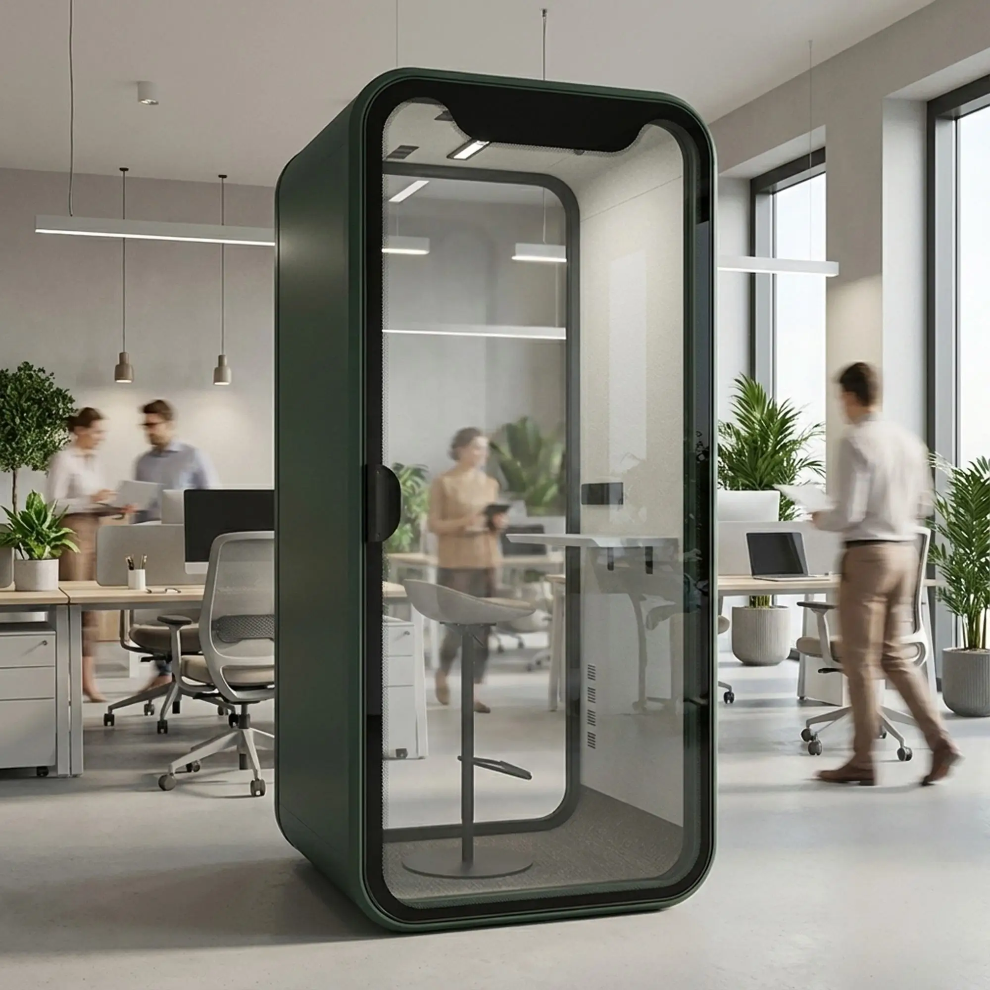 Office Pod là gì Xu hướng không gian làm việc linh hoạt