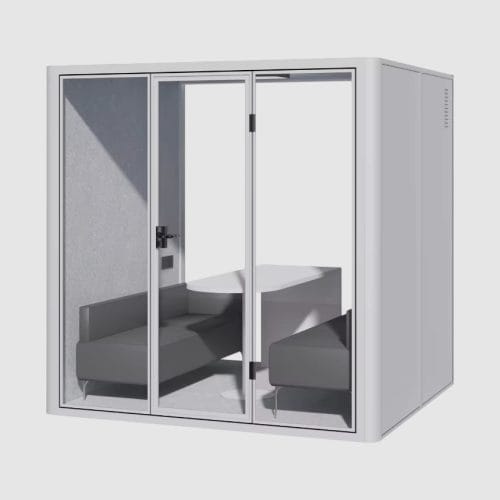 Pod Office 6 người YB HXL phòng họp di động cao cấp