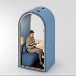 Booth cách âm làm việc HC ARS-A không gian tập trung - Ảnh 2
