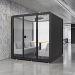 Booth cách âm QH-YP2L vách đa lớp giảm ồn 30dB - Ảnh 2