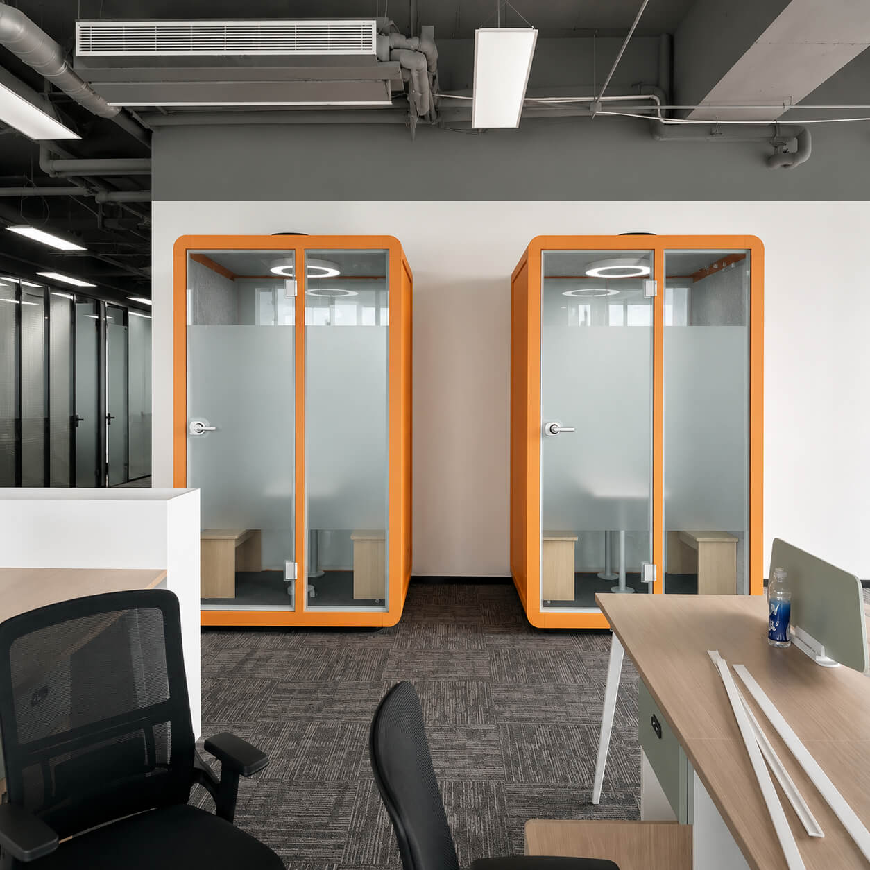 Booth cách âm cá nhân QH-YPM tối ưu không gian văn phòng