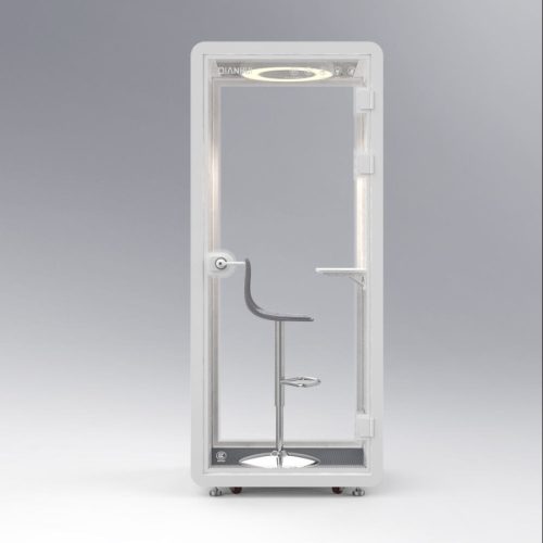 Cabin cách âm 1 người QH-YPS vách tiêu âm đa lớp (1)