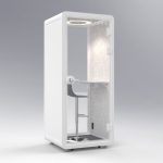 Cabin cách âm 1 người QH-YPS vách tiêu âm đa lớp (2)