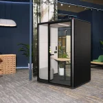 Cabin cách âm 2 người HC-ATM vách tiêu âm phức hợp - Ảnh 2