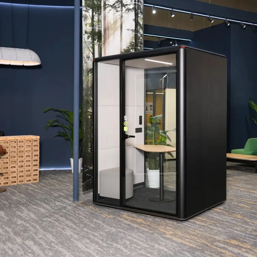 Cabin cách âm 2 người HC-ATM vách tiêu âm phức hợp - Ảnh 2