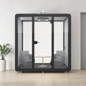 Cabin cách âm 4 người họp nhóm trao đổi QH-YPL