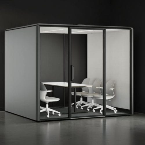 Cabin cách âm họp nhóm 6 người ATXL (1)