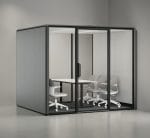 Cabin cách âm họp nhóm 6 người ATXL (2)