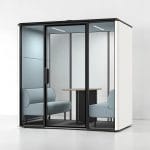 Phòng họp di động 4 người kích thước lớn HC ATL