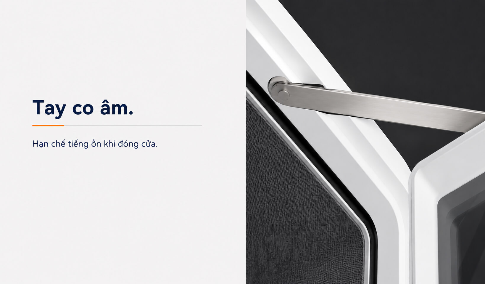 Tay co âm cửa cabin cách âm ZB