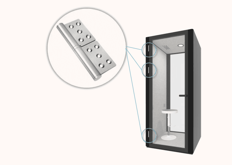 bản lề booth cách âm