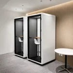 Cabin cách âm 4 người XDH-L-F3 cho văn phòng mở (3)