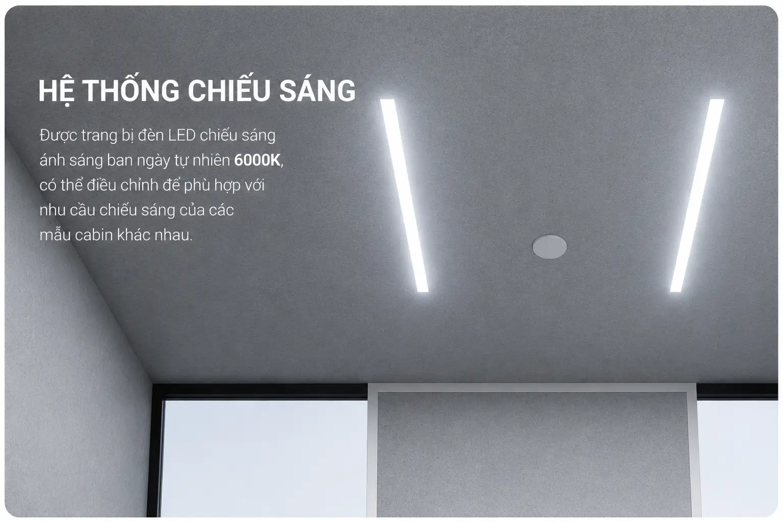 Đèn led Phone booth văn phòng XDH-S-F1 cảm biến thông minh