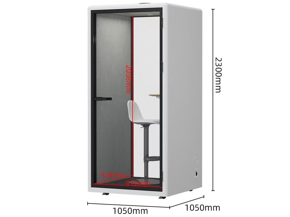 Kích thước Phone booth văn phòng XDH-S-F1