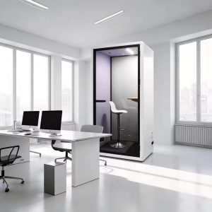 Phone Booth XDH-S-F1 đặt trong văn phòng