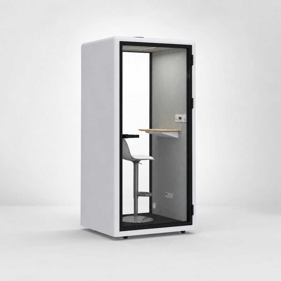 Cabin cách âm di động XDH-S-F1 tích hợp cảm biến tự động