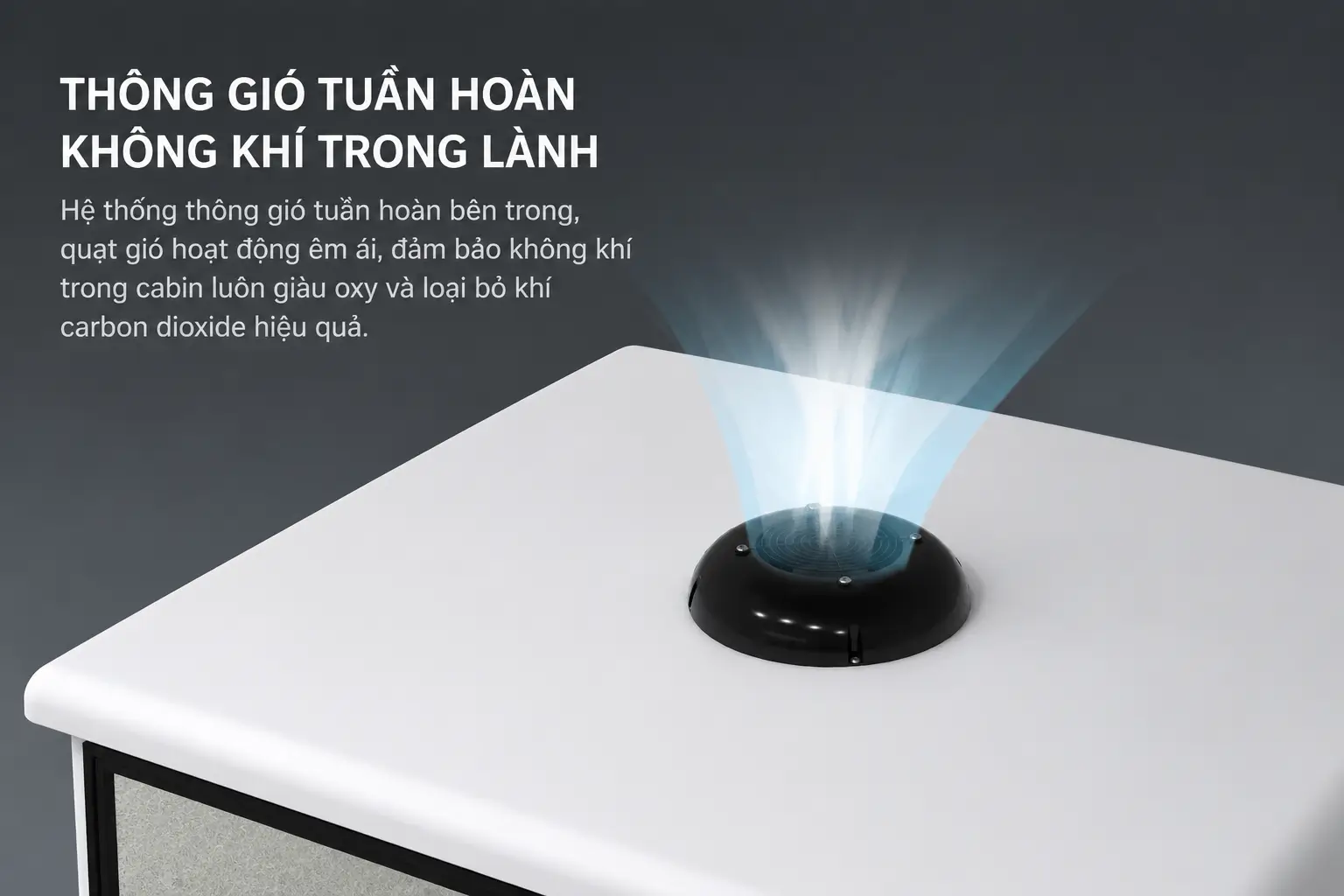 Thông gió Phone booth văn phòng XDH-S-F1