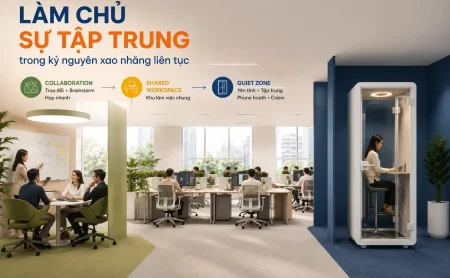 Làm chủ sự tập trung trong kỉ nguyên xao nhãng liên tục
