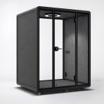 Cabin cách âm 4 người QH-YPSL không gian họp nhóm yên tĩnh cấu tạo vách