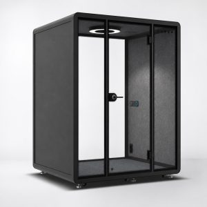 Cabin cách âm 4 người QH-YPSL không gian họp nhóm yên tĩnh cấu tạo vách