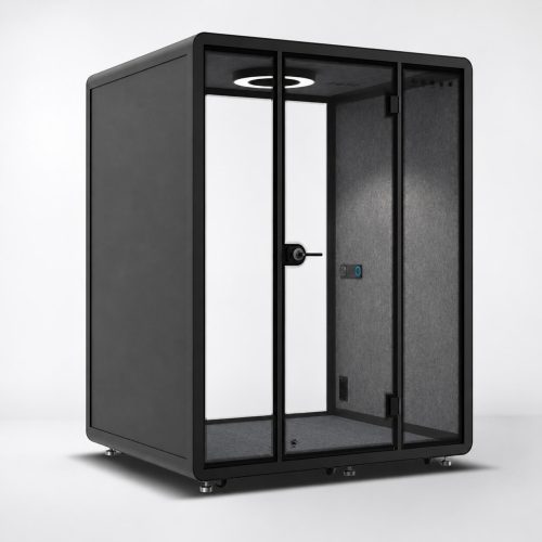 Cabin cách âm 4 người QH-YPSL không gian họp nhóm yên tĩnh cấu tạo vách