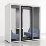 Cabin cách âm QB FS-PM phòng họp mini 2 người