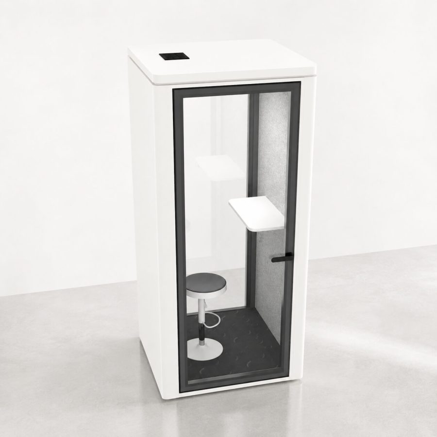 Cabin cách âm cá nhân QB FS-PS Bản lề ẩn Invisible Pivot (2)