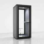 Cabin cách âm cá nhân QB FS-PS Bản lề ẩn Invisible Pivot (3)