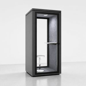 Cabin cách âm cá nhân QB FS-PS Bản lề ẩn Invisible Pivot (3)