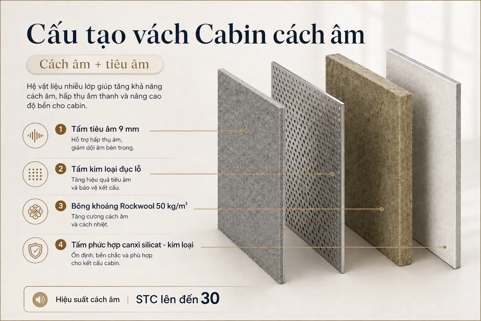 Cấu tạo vách cabin cách âm FS (2)