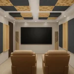 Ứng dụng Tấm tiêu âm Acoustic bọc vải cao cấp QFP-100
