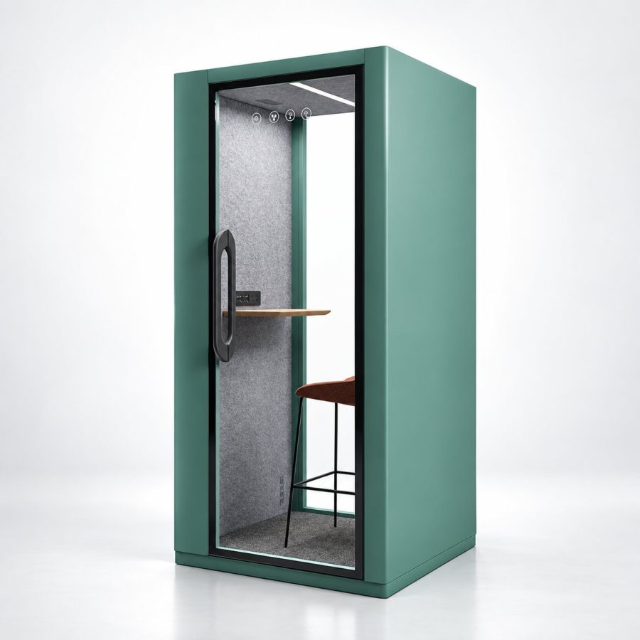 Booth cách âm 1 người gọi điện họp online VES V2-S1 (3)