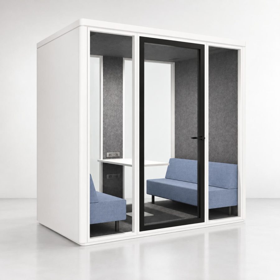 Cabin cách âm họp nhóm QB FS-PL cho văn phòng mở