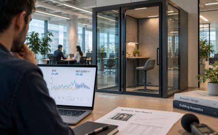 STC hay ISO 23351-1 Đánh giá đúng khả năng cách âm của Cabin cách âm